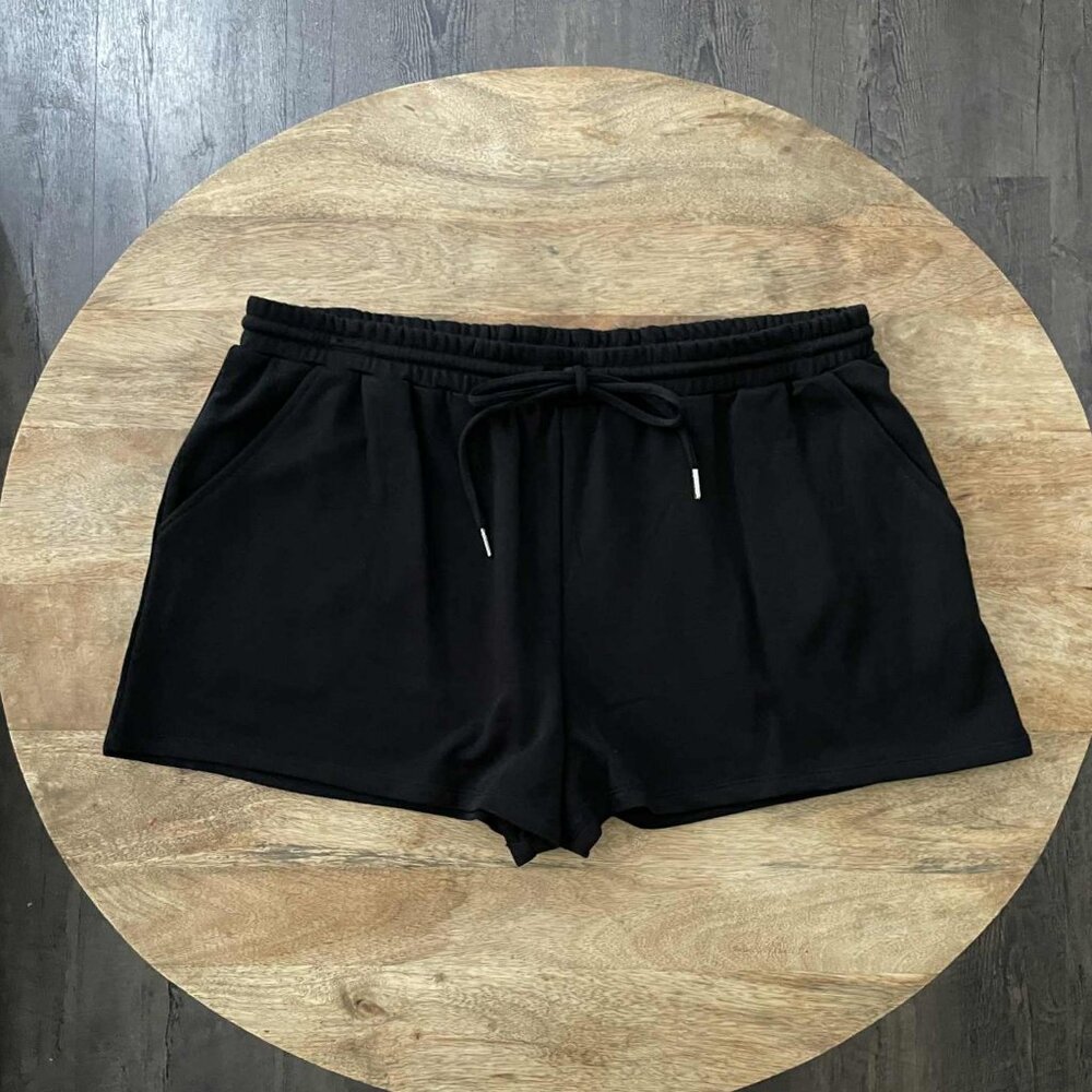 NEW 2Pc 20 (XXL) Black Tube Top & Short Set - Picture 4 of 10